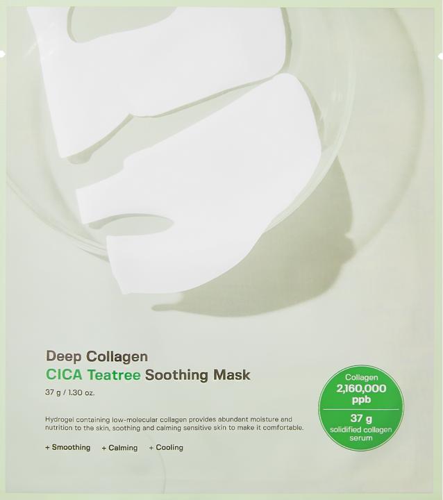 Sungboon Editor Deep Collagen Cica Teatree Soothing Mask - 1 pcs
