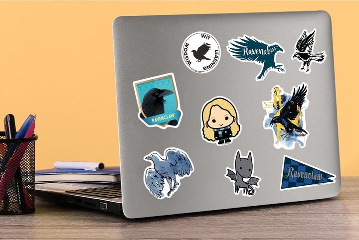 Actual product image Deluxe Ravenclaw Stickers (Pack of 50)