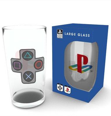 Actual product image GB Eye Bicchiere Playstation 500ml : Buttons (Playstation Classic)