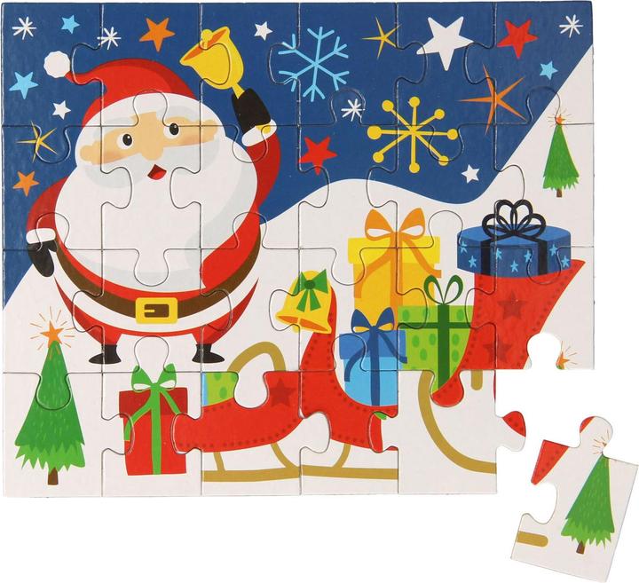 Actual product image Wins Holland Mini Christmas puzzle, 24 pieces (24 pieces)