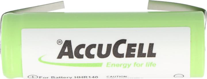 Actual product image AccuCell Battery 4/5AA with solder tag U-shape (1 pcs., 4/5 AA, 1400 mAh)