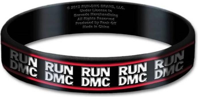 Run DMC Silikonarmband Logo (1 cm, 100% synthetisches Material)