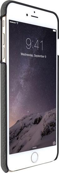 Actual product image Just Mobile Quattro Back leather clip for iPhone 6 Plus, iPhone 6s Plus, grey (Apple iPhone 6 Plus, Apple iPhone 6s Plus)