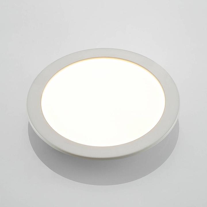 Actual product image Prios Cadance LED recessed lamp, white, 24 cm (1740 lm)