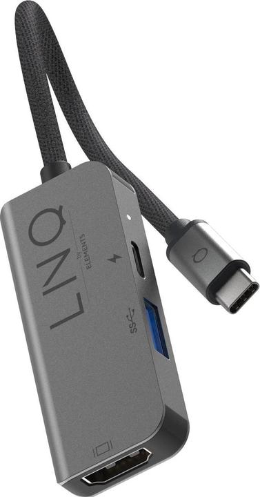Produktbild LINQ Connects 3in1 USB-C Multiport Hub (USB-C, 1 Ports)