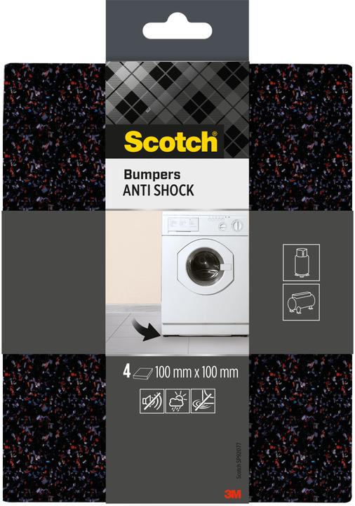 Scotch Rubber protective buffer (Stop dampers, 4 Piece)