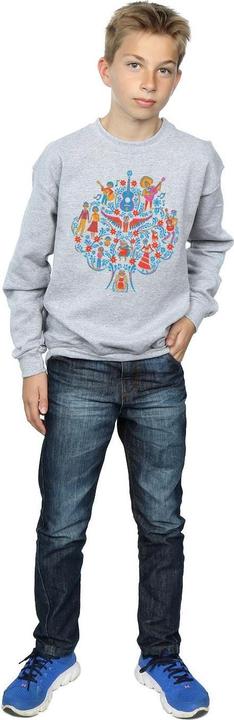 Actual product image Disney Boys Coco Tree Pattern Sweatshirt (128)