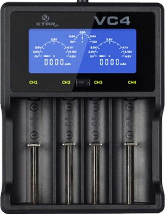 Actual product image Fenix Akku CR123A und Schnell-Ladegerät (8 pcs., CR123A, 760 mAh, Battery + charger)