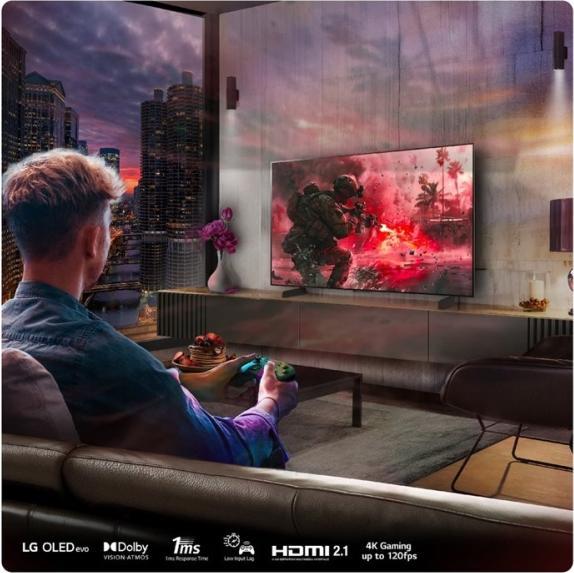 Produktbild LG TV SET OLED 42" 4K/OLED42C42LA (42", OLED, 4K, 2024)