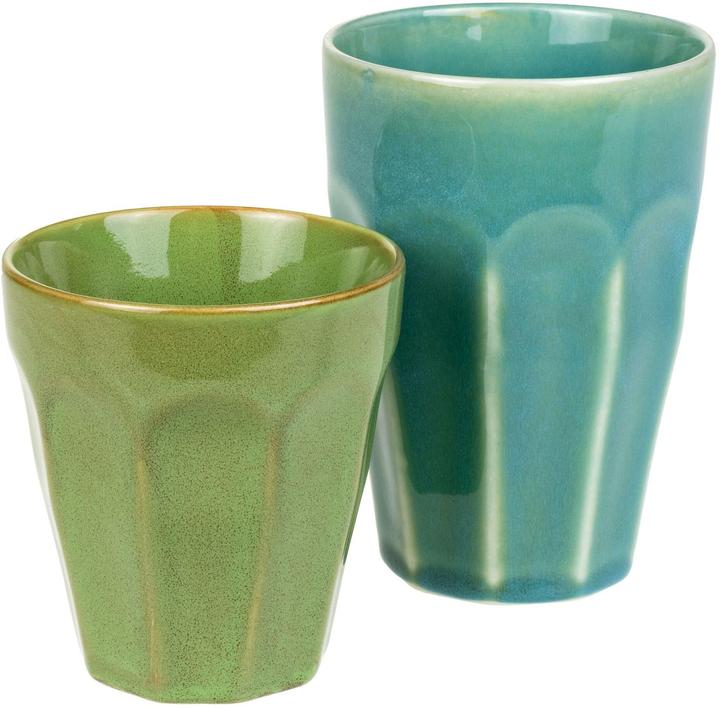 Immagine prodotto Furber Tazza da caffè 330 ml, 4 pezzi, multicolore, materiale (330 ml, 4 x)