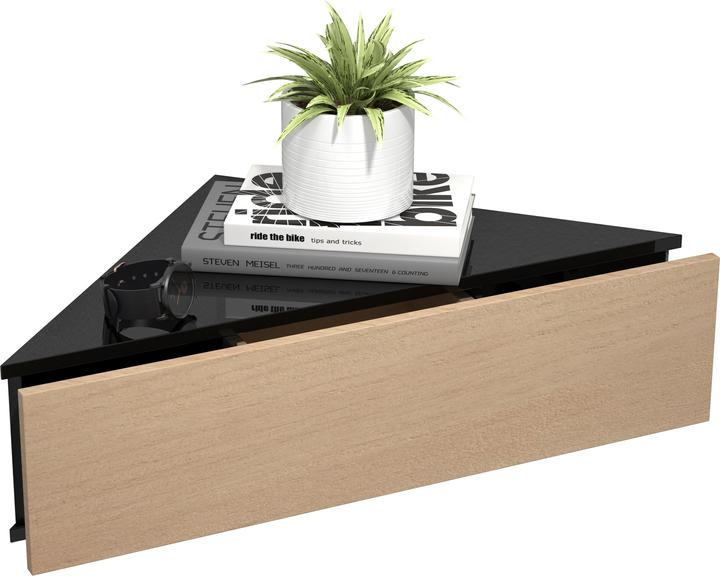 Black / honey oak
