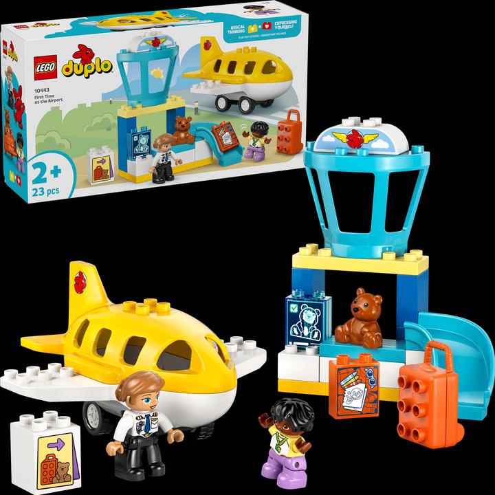 Produktbild LEGO Erster Besuch im Flughafen (10443)