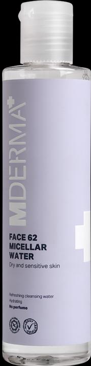 Actual product image MDerma DermaKnowlogy FACE 62 Micellar Water 200 ml Micellar Water (Micelle water, 200 ml)