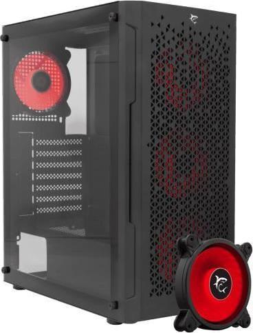Produktbild Shark BULLET BLACK, PC CASE + 4 Fan DASH, Black (GCC-2302)