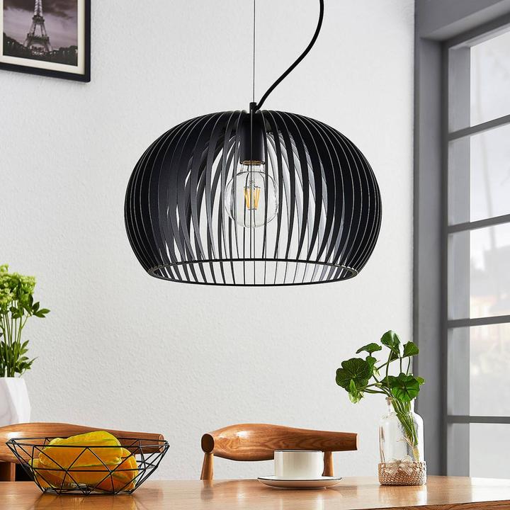 Image du produit Lindby Jusra 1 Lampe à suspendre Black (E27)