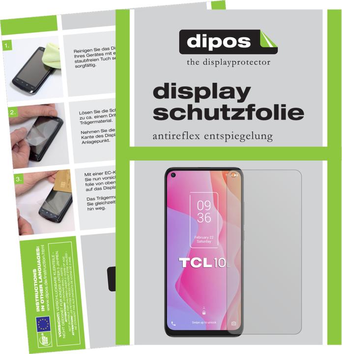 Image du produit Dipos Film de Protection d’écran Anti-reflet (5 pièce(s), Tcl 10l)