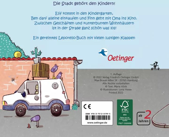 Produktbild Unsere bunte Strasse (Deutsch)