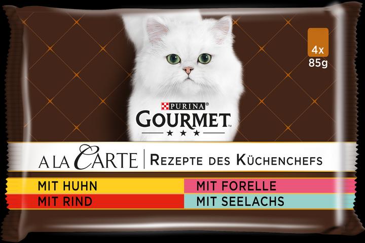 Immagine prodotto Gourmet à la carte (Adulto, 4 pz., 85 g)