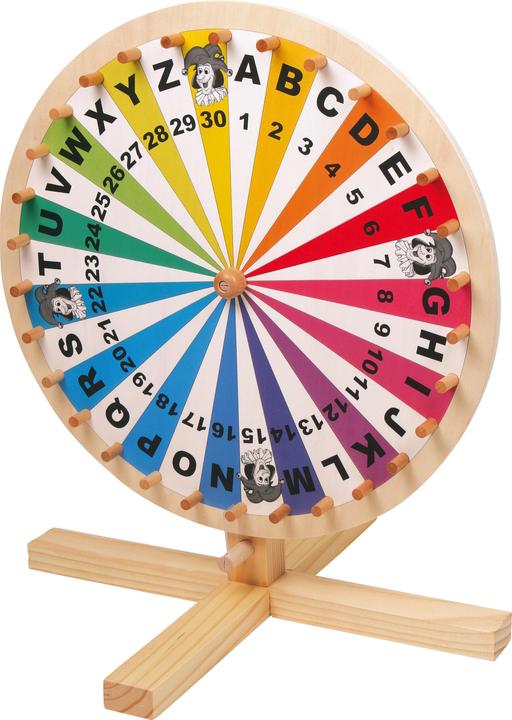 small foot Wheel of Fortune (German)