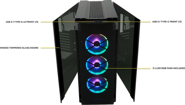 Produktbild Corsair Obsidian 500D RGB (ATX)