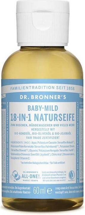 Immagine prodotto Dr. Bronner's 18-in-1 Bambino mite (Sapone liquido, 240 ml)