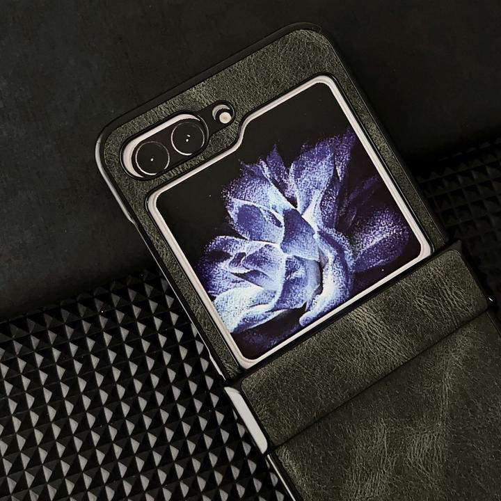 Produktbild König Design Hülle Handy Schutz für Samsung Galaxy Z Flip5 Case Cover Tasche Bumper Etuis Neu (Samsung Galaxy Z Flip5)