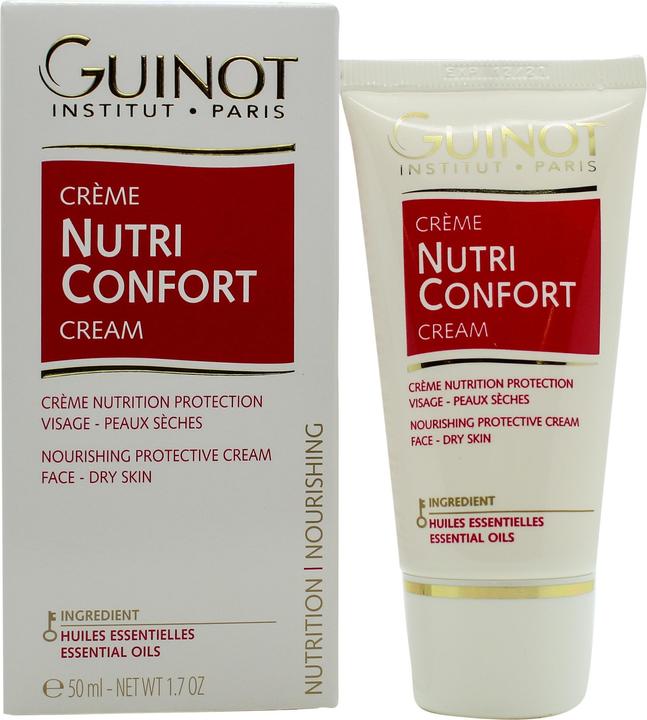 Actual product image Guinot Creme Nutrition Confort Continuous Nourishing and Protection Face Cream 50ml - Dry skin (50 ml, Face toner)