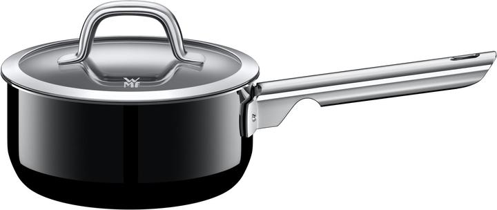 Produktbild WMF Stielkasserolle FUSIONTEC schwarz (16 cm, Kochtopf, Fusiontec)