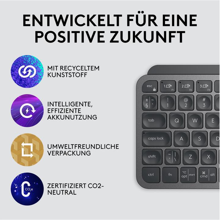 Image du produit Logitech MX Keys Mini (CH, Sans fil)