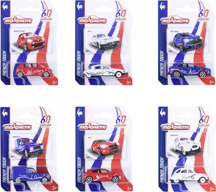 Image du produit Majorette French Touch Premium Cars, 6-sort.