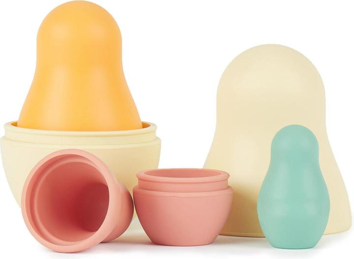 Image du produit Bieco Jouets à empiler Matriochkas en silicone Chocolate Bliss