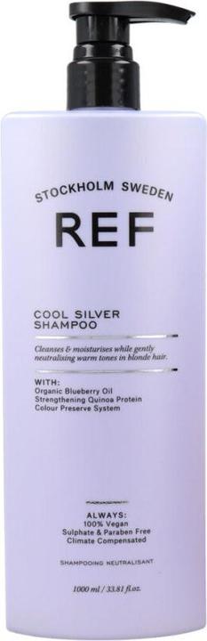 Produktbild Ref. Cool Silver Shampoo 1000 ml (1000 ml, Flüssiges Shampoo)