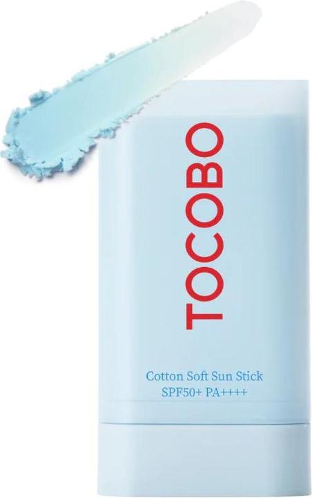 Tocobo Cotton Soft Sun Stick (Sonnencreme Gesicht, SPF 50+, 19 g)