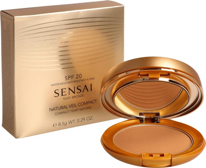 Actual product image Sensai Silky Bronze Natural Veil Compact (SC04 Foncé)