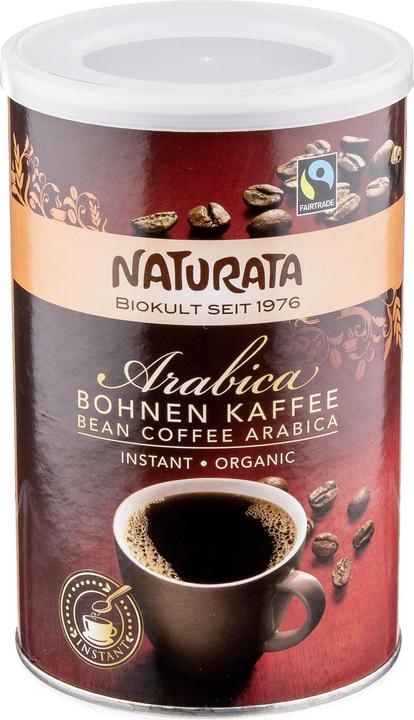 Naturata Café instantané biologique en grains d'Arabica (100 g)