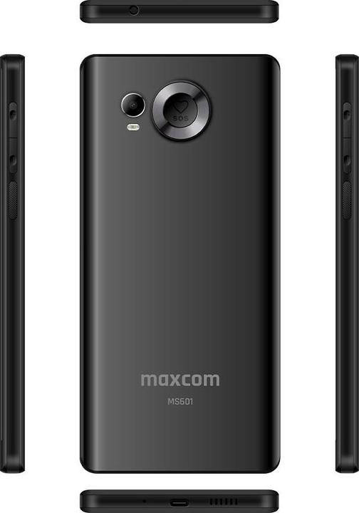 Image du produit Maxcom Smartphone pour seniors MS601 4G (étui transparent, 4G)