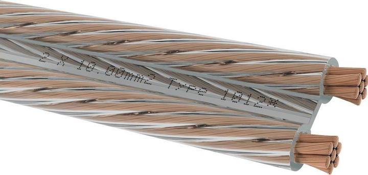Oehlbach D1C317 Lautsprecherkabel 2 x 10 mm² Transparent 10 m (10 m, 10 mm²)