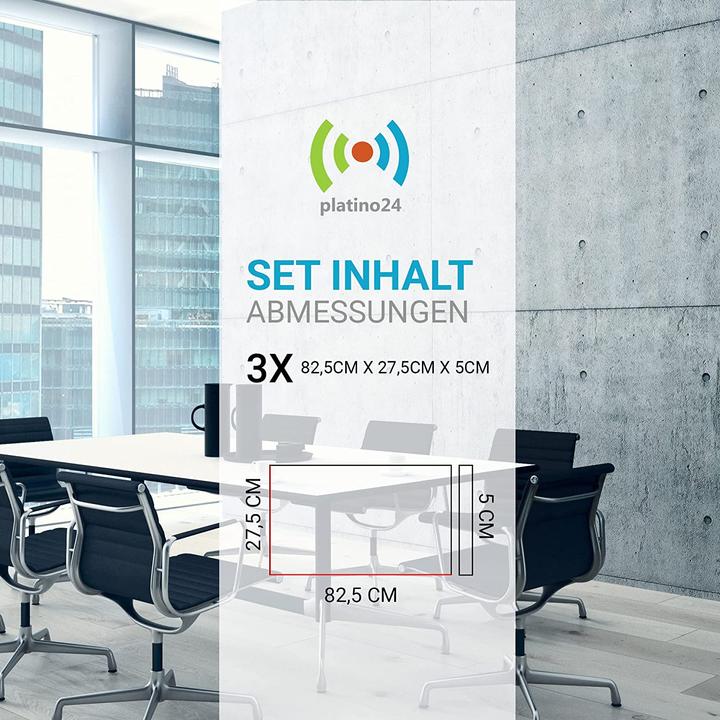 Produktbild Platino24 Schallabsorber-Set (3 Stk.)