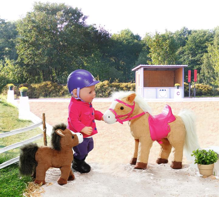 Actual product image Zapf Creation BABY Born horse Sunny & foal Pony Farm
