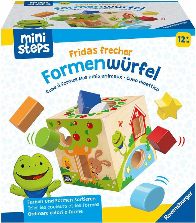 Ravensburger RAV ministeps : Cubes de formes coquins de Fridas 04581