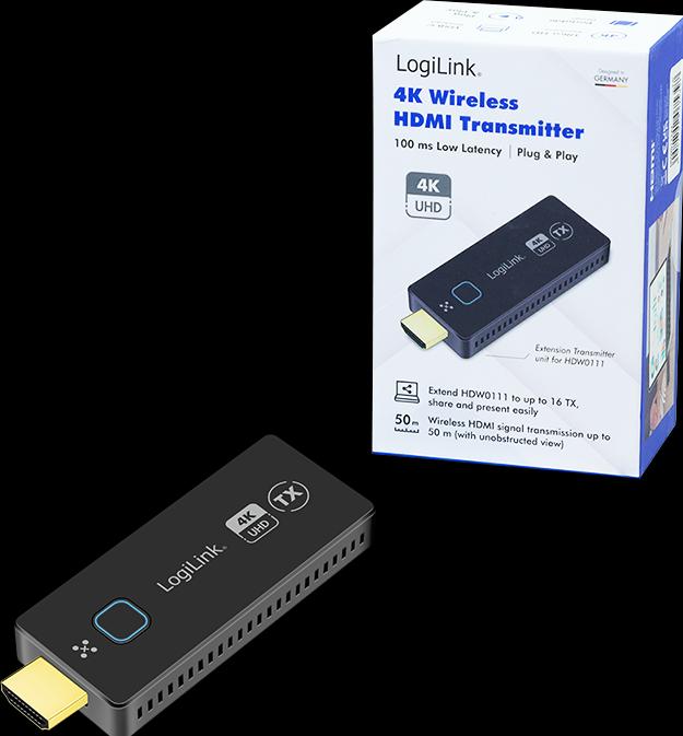 Produktbild LogiLink HDMI-BYOD-Transmitter-Einheit für HDW0111