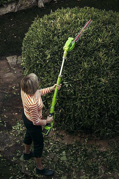 Actual product image Greenworks 40V g40pha hedge trimmer (tool only) (Electric hedge trimmer)