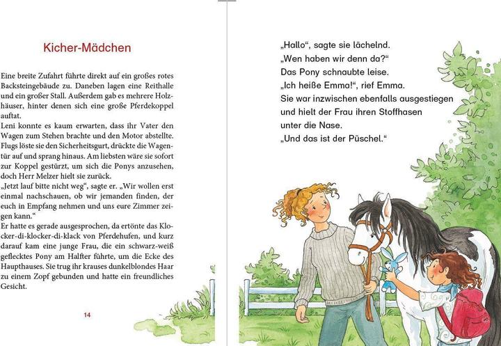 Produktbild Erst ich ein Stück, dann du - Leni & Lotti - Ferien auf dem Ponyhof (Deutsch, Patricia Schröder, 2021)