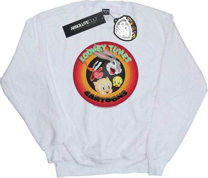 Looney Tunes Cartoons Circle Sweatshirt (L)