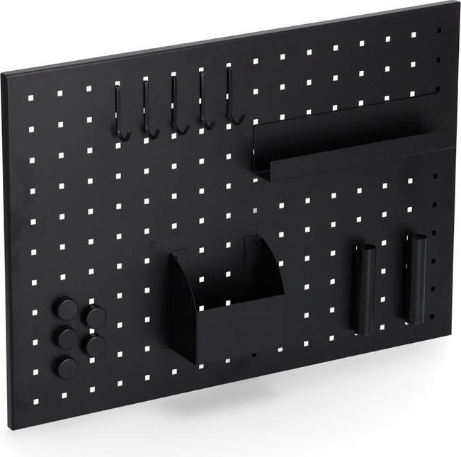 Actual product image Zeller Present Memo board with utensils, metal, black (Magnet board, 50 x 35 cm)