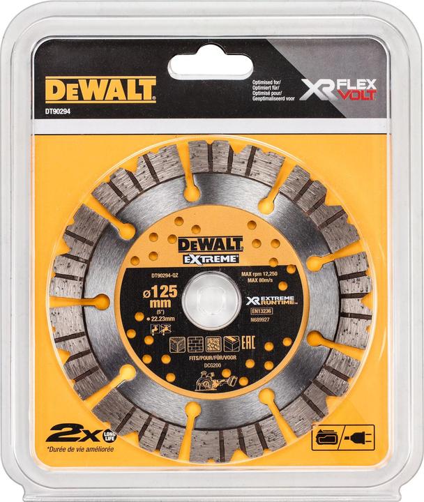 Actual product image DeWalt Diamond cutting disc
