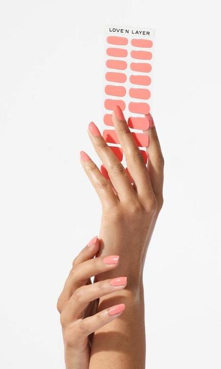 Produktbild Love'n Layer - Solid Pale Coral (Nagellackentferner, Solid Pale Coral)
