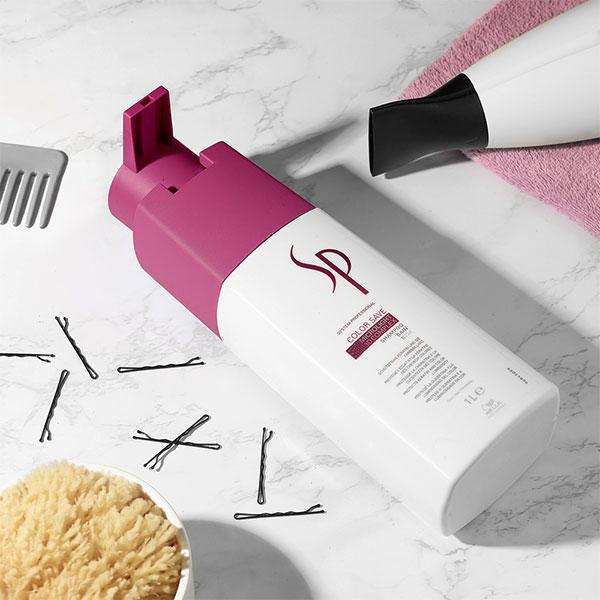 Produktbild Wella System Professionals Color Save Shampoo-1000ml (1000 ml, Flüssiges Shampoo)