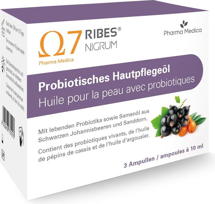Ribes Nigrum Probiotisches Hautpflege-Öl Amp 3 Stk (Körperöl, 30 ml)