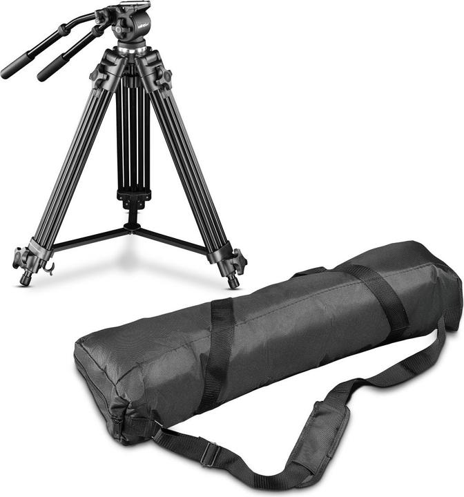 Actual product image Walimex pro Pro EI-717 video tripod 133cm (Metal)